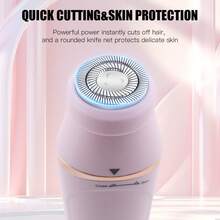 TOUCHBeauty Set Pemangkas Elektrik Multifungsi 7-in-1 untuk Wanita, Dilengkapi Baterai Isi Ulang 220mAh, Alat Pencukur Bulu Wajah Portabel, Alis, Hidung, Bikini, dan Tubuh, Cocok untuk Perjalanan dan Penggunaan di Rumah - alat cukur mini - View 7