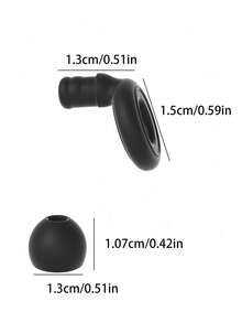 Reusable Noise-Reducing Ear Plugs Fitting The Ear Canal Soft Silicone Earplugs The Ears Loops Earplugs For Sleep Deep Focus People Earplug For Concert Study Taking Naps Loud Noise Snoring Home Sleep Swimming Accessories Plane Travel Essentials - Multicolor - View 8
