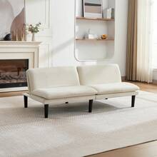 Sofa Bed Mattress - 米色+泡沫 - 查看 11