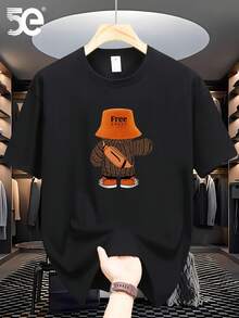 Men T-Shirts - Black - View 10