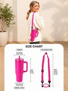 1pc 40oz Double Wall Insulated Ice Cream Cup, Summer Style, Leak-Proof Foldable Straw Lid Direct Drinking Car Cup - Multicolor - View 12