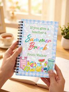Customized Text Coil Notepad; Suitable For Daily Record Needs In The Office. It Can Be Used For Office Records, Lesson Plan Writing, And Daily Note-Taking. - Multicolor - View 7