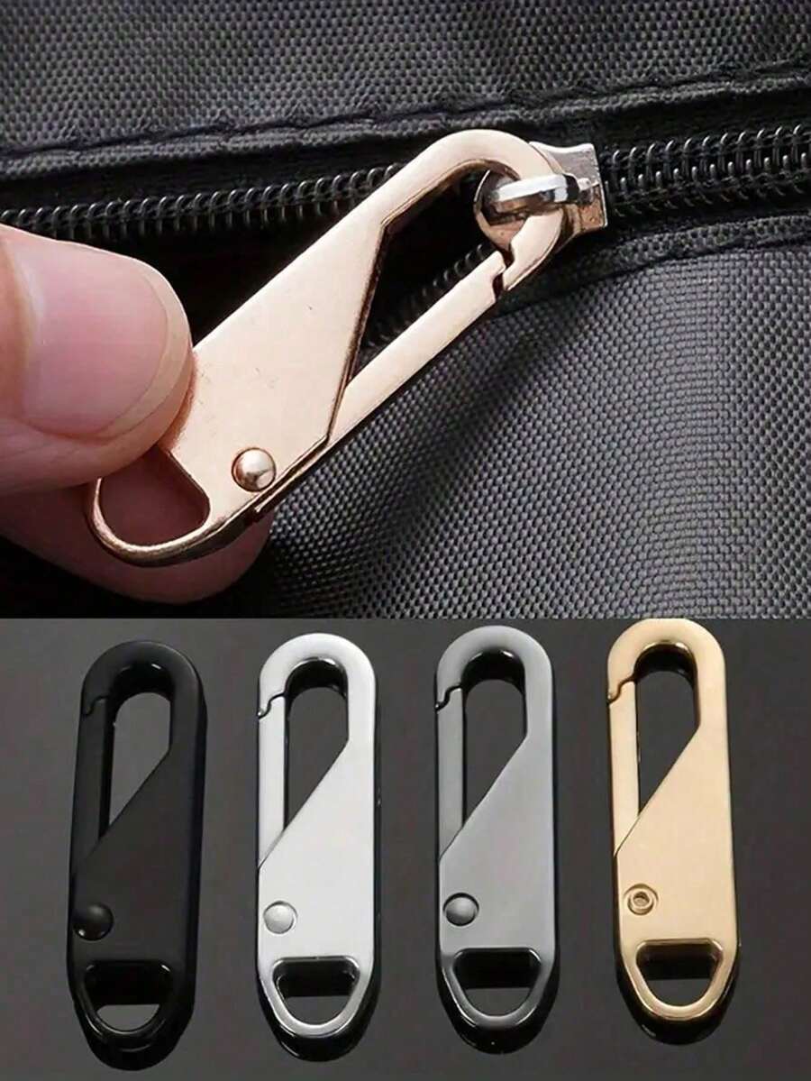 Durable Zipper Repair Kit, 1/2/3/5pcs, Easy Install Multi-Purpose Zipper Replacement For Clothes, Bags, Luggage, Shoes & Crafts - Multicolor - View 1