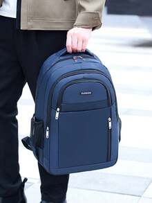 2026 Summer New Casual Minimalist Daily Commute Back To School Lightweight Large Capacity Laptop Backpack - Multicolor - View 2