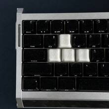 Teclas de cerámica con patrón de grietas de hielo y alta translucidez, teclas WASD multicolor compatibles con teclados mecánicos y teclados de eje magnético - Ver 9