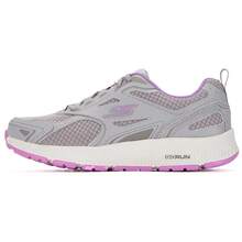 Skechers Women's GO RUN Breathable Mesh Cushioned Durable Non-Slip Running Shoes - Gray Purple - View 7