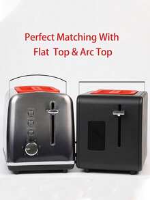 Silicone Dust Cover For Toaster, Oven Dust Protection Cover, Toaster Top Cover Anti-Stain Cover, Kitchen Appliance Protection Cover, Toaster Accessories - Multicolor - View 7