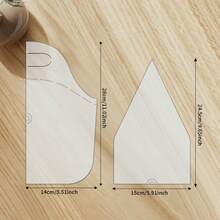 2Pcs Bento Bag Sewing Template, DIY Portable Household Appliance Handbag Quilting Template Made Of Durable Clear PET Material, DIY Fabric Sewing Cutting Tool For Sewing Projects - Classic - View 3