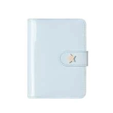 1pc Colorful M5 Loose-Leaf Ring Binder, Premium Faux Leather Mini Notebook, Multi-Slot Sticker Storage Photo Album, With Card And Photo Pockets, Aesthetic Journaling Supplies, Suitable For Scrapbooking, Back To School, Holiday DIY Gifts - Multicolor - View 17