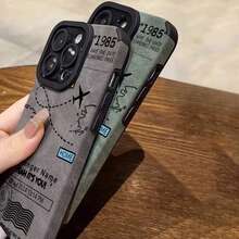 Airplane Flight Route Design Phone Case For IPhone 17 Air 16 15 14 13 12 11 Pro Max Plus  Max Shockproof Silicone Soft Cover DW2V - A - 查看 4