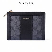 YADAS Fashion New Wholesale Oval Print Vintage Pattern 80% Off Stackable Foreign Trade Coin Purse Women's Wallet - D2001-d014 Apricot - View 6