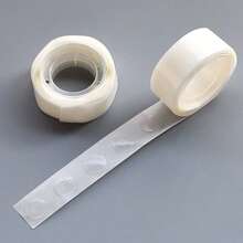 Double-Sided Adhesive Dot Tape Roll DIY Adhesive Multi-Purpose Double-Sided Bonding Handmade DIY Projects Home Daily Use Holiday Decorations - White - View 6