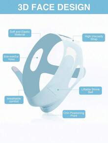 1. Perban Wajah Wanita, Masker Wajah Pengangkat Bentuk V, Tali Dagu Tidur yang Bernapas, Pita Penopang Wajah, Cocok untuk Penggunaan Sehari-hari, Musim Kembali ke Sekolah - MultiWarna - View 4