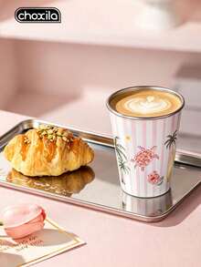 choxila 1pc Beach Style Coffee Mug, Coconut Tree/Sea Turtle/Shell Pattern, Summer Style, 350ml, Mug, Tea Cup, Suitable For Afternoon Tea, Family Gathering, Camping, Holiday Gift - Summer Cup - View 9