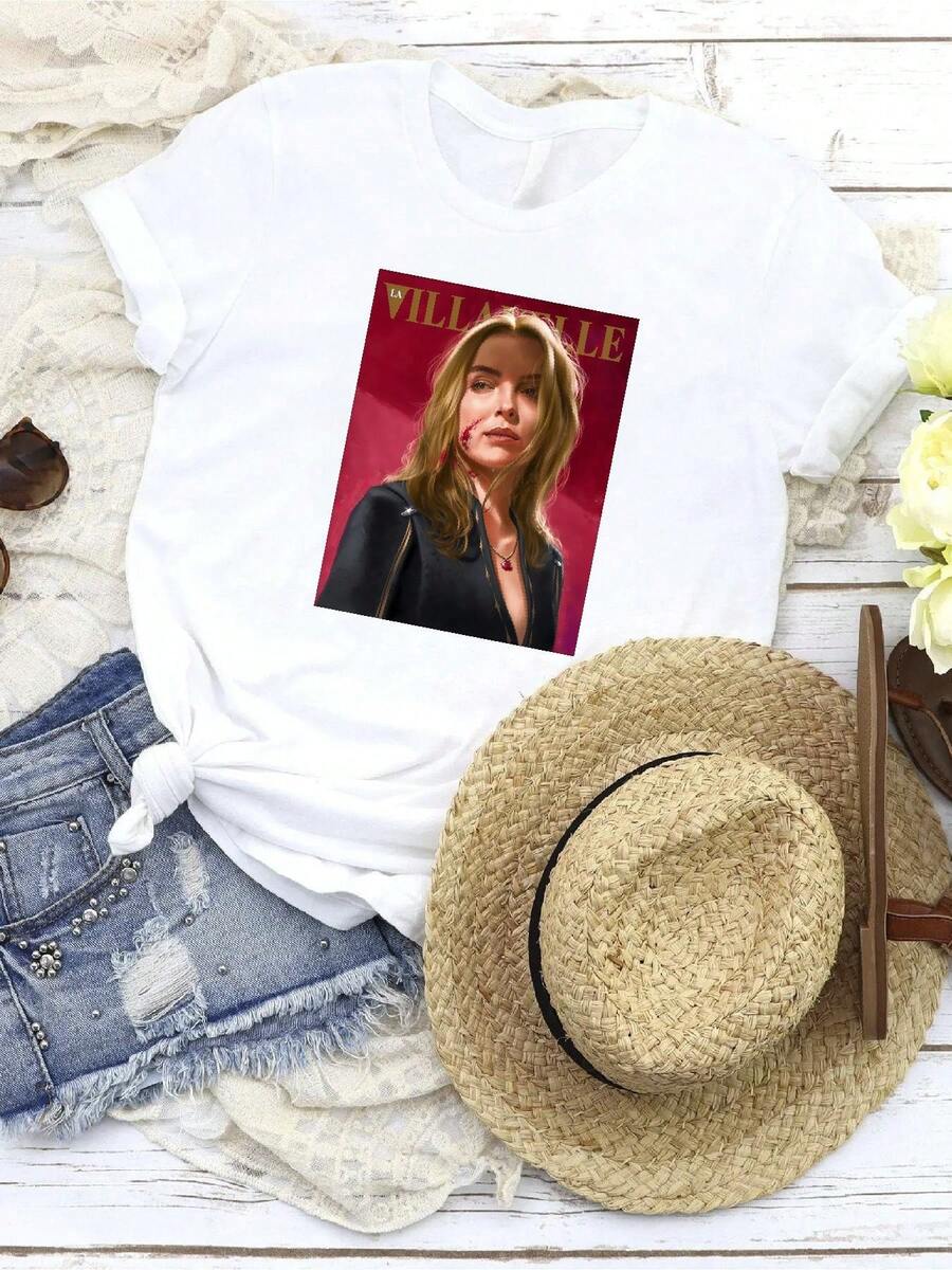 Women T-Shirts - 白色 - 查看 1