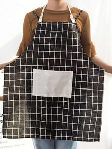 Apron With Pockets, Lightweight Waterproof Reusable Oil-Resistant Apron, Suitable For Home Cooking, Baking, Housework, Restaurant Work, Gardening And General Work - Apron - View 8