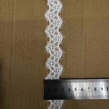 5 Yards 3cm Eyelash Elastic Lace Trim For Sleepwear, Lingerie, Underwear, Clothing And Curtain Accessories - 3cm Wide - View 2