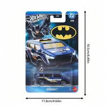 Hot Wheels Batman Die-Cast Car, Limited Edition - Multicolor - View 6