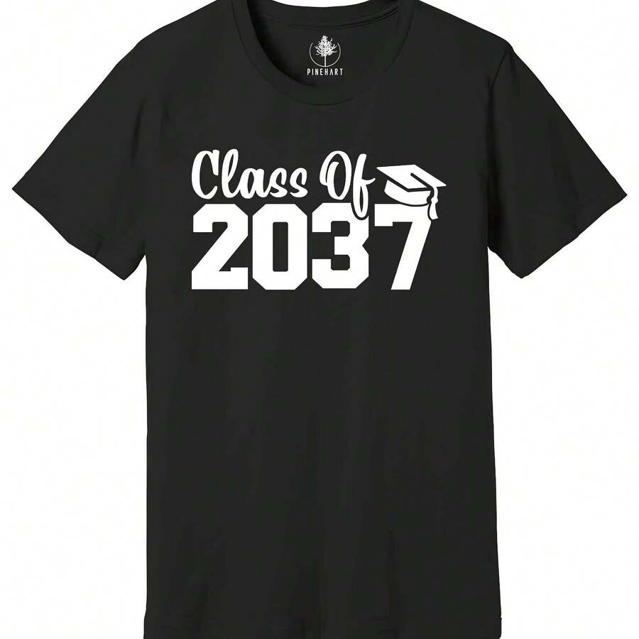 Class Of 2037 Shirt, 2037 Graduation Shirt, School Shirt, Graduation Gift - 款式 - 查看 1