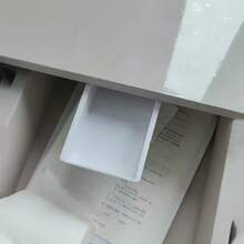 1pc Minimalist Transparent Acrylic Under-Desk Drawer Storage Box, No-Drill Self-Adhesive Hidden Hanging Storage Tray, Suitable For Office, Home, Student Desk, Dorm Stationery And Miscellaneous Items - Multicolor - View 8