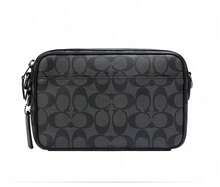 Coach Men's Crossbody Bag F50715 2019 Camera Bag Small Square Shoulder Bag Outlet Style - Crossbody Bag - View 8