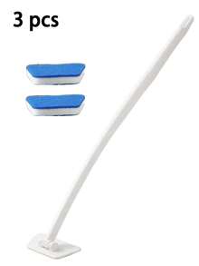 4/3/2/1pc Bathroom Cleaning Brush, Long Handle Bathtub Tile Brush, Non-Scratch Soft Bristle Bathtub Mop, Detachable Brush Head, Suitable For Floors, Bathtubs, Showers, Sinks, Faucets And Wall Tile Surfaces - Multicolor - View 16