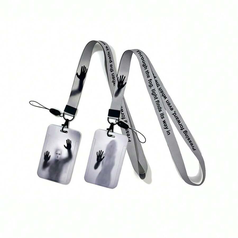 Badge Holder With ID Badge On A Certificate Holder,Pressing Forward, Even When The Path Is Unclear - A - View 1