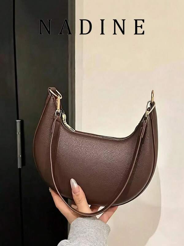 New Premium Shoulder Underarm Bag, Fashion Niche Handheld Dumpling Bag, Shoulder Commuter Bag