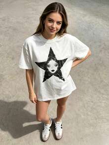 Women T-Shirts - White - View 1