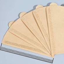 50/100/300Pcs Brown Coffee Filters V 60, V 60 Coffee Filter Paper, Cone Shaped Paper Filters Easy To Use Upgraded Design Size V02, Coffee Tea Filters For Pour Over And Drip Coffee Maker, V-Shaped Hand Brewed Coffee Filter Paper - Brown - View 6