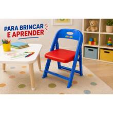 Cadeirinha Infantil Dobrável Criança Compacta Portátil Até 25kg Azul Rosa Vermelha Cadeirinha Portátil Infantil Para Atividades Refeições E Lazer Dobrável Colorida 25kgs Cadeirinha Para Crianças Pequenas Dobrável Leve Compacta Uso Diário Até 25kg Coloridas - Rosa chiclete - Visão 3