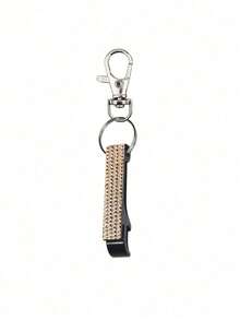 Vigour Summer Diamond Decor Manual Easy-Open Can Opener, With Keychain, Bottle Cap Opener, Beverage Can Opener, Comfortable Durable Plastic Kitchen Tool, Easy To Open, Portable, Suitable For Soda, Beer And Beverage Can Tops, Leak-Proof Cap Removal, Valentine's Day Gift - Multicolor - View 31