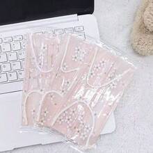 40pcs Fresh Floral Mesh Face Masks, Multiple Colors Available, Breathable, Disposable Decorative Masks, Suitable For Daily Wear, Youth Protective Masks, Made Of Floral Mesh Fabric, Random Color Shipment, Mask Type: Decorative/Protective, Casual Wear, Daily Protection, Party Style, Suitable For All Seasons - Flower - View 8