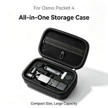 Osmo Pocket 3/Pocket 4 Gimbal Camera Hard Shell Shockproof Storage Bag, Waterproof Pressure-Resistant Sound-Absorbing Storage Pouch, Portable Travel Camera And Full Accessories Protection Case, Suitable For Outdoor Shooting - View 1
