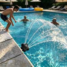 1pc/Set Pool Outlet Fountain Waterfall Jet, Universal Threaded Interface Easy Installation, Wide Mouth Smooth Water Flow, Durable Multi-Color Options, Suitable For Home Backyard Above-Ground Frame Inflatable Pool Summer Water Party Landscape Upgrade Accessory - A - View 9