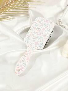 1件/4件 鄉村風花卉印花氣墊按摩梳 女生款 防靜電 大尺寸家用髮梳 - 彩色 - 查看 10