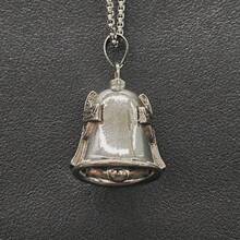 AD Angel Stainless Steel Evil Repellent Bell, Vintage Punk Riding Decor Bell, Light Gray Universal Mod Accessory For Motorcycle Bicycle Viking Cross - Viking Cross - View 5