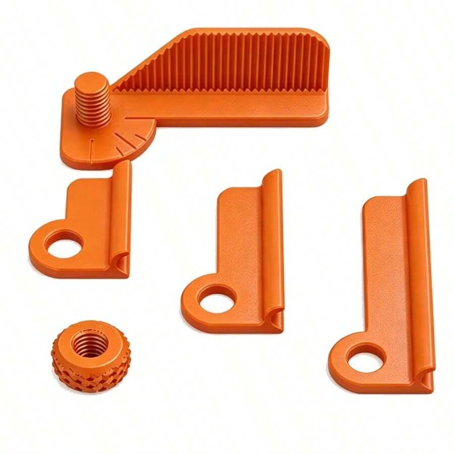 5-Angle Adjustable Drilling Guide Rail Clamp, Supports 0°, 30°, 45°, 60°, 90° Multi-Angle Precise Positioning, Suitable For 3 Different Lengths Of Short And Long Drill Bits, Effortless One-Handed Operation, Lightweight And Portable - A - View 1
