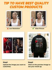 Customized Men's Personalized Sweatshirt, Fashion, Casual Style. You Can Add Your Own Text/Image (Badge Pattern/Company Logo/Family Photo/Selfie), A Gift For Boyfriend, Couple Date Sweatshirt And More. And You Can Customize Your Own Exclusive Sweatshirt. - Black - View 3