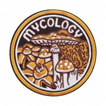 RHUAGYP 1pc Mycology Mushroom Embroidered Patch, Wild Fungi & Toad Forest Theme Badge, Suitable For Mushroom Lovers, For Jacket, Backpack, Hat, Tote Bag And Clothing DIY Decoration - Multicolor - View 7