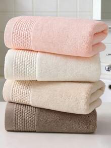 4 Packs Bath Towels, 27x55 In, Cotton, Grey Oversized Premium Ring Spun Cotton Towels - Soft, Lightweight, Highly Absorbent, Fast-Drying, Great For Daily Use - Multicolor - View 7