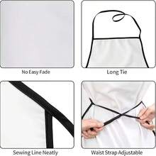 BBQ Master Dad Universal Kitchen Apron – Fun BBQ Design, This Barbecue Apron Is Perfect For BBQ Enthusiasts, Grill Apron - Multicolor - View 7
