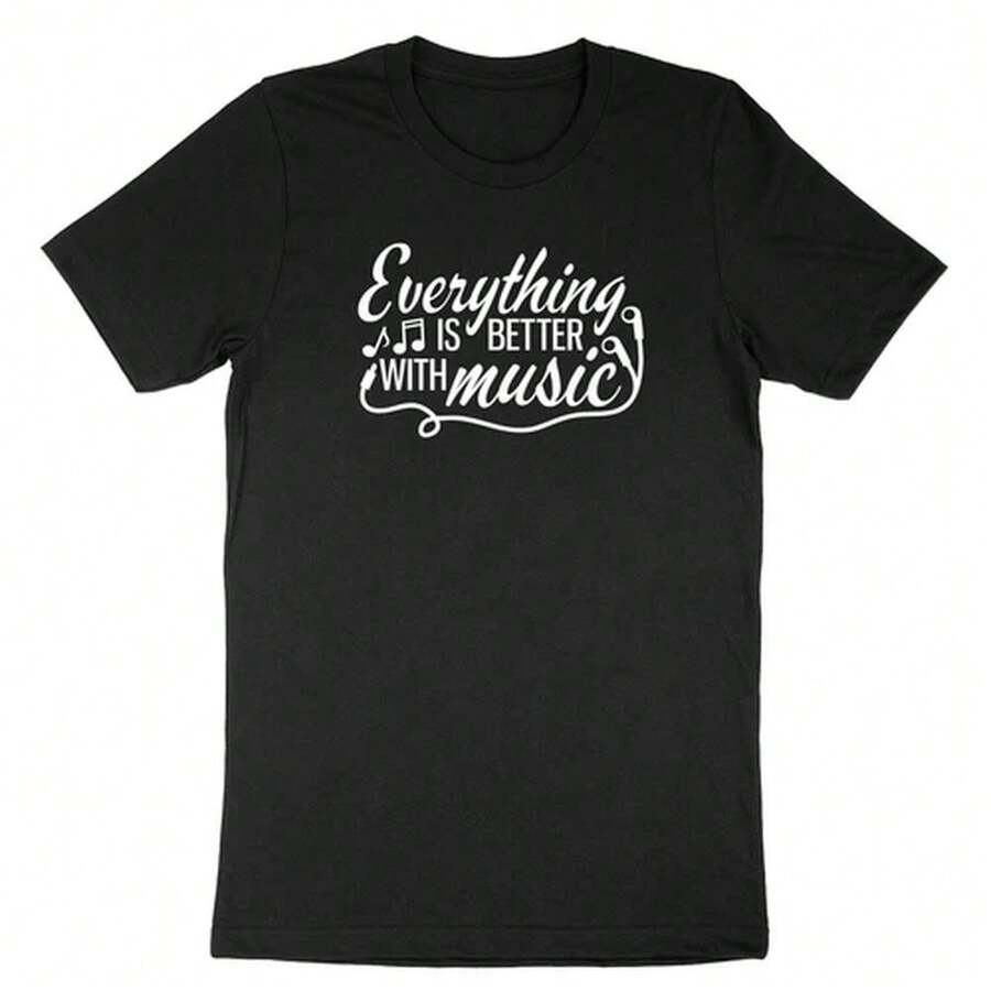Women T-Shirts - 黑色 - 查看 1