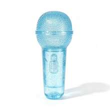 1pc Cartoon Transparent Microphone Toy Squeeze Toy Loudspeaker Maltose Stress Relief Toy, Random Color And Packaging - Multicolor - View 4
