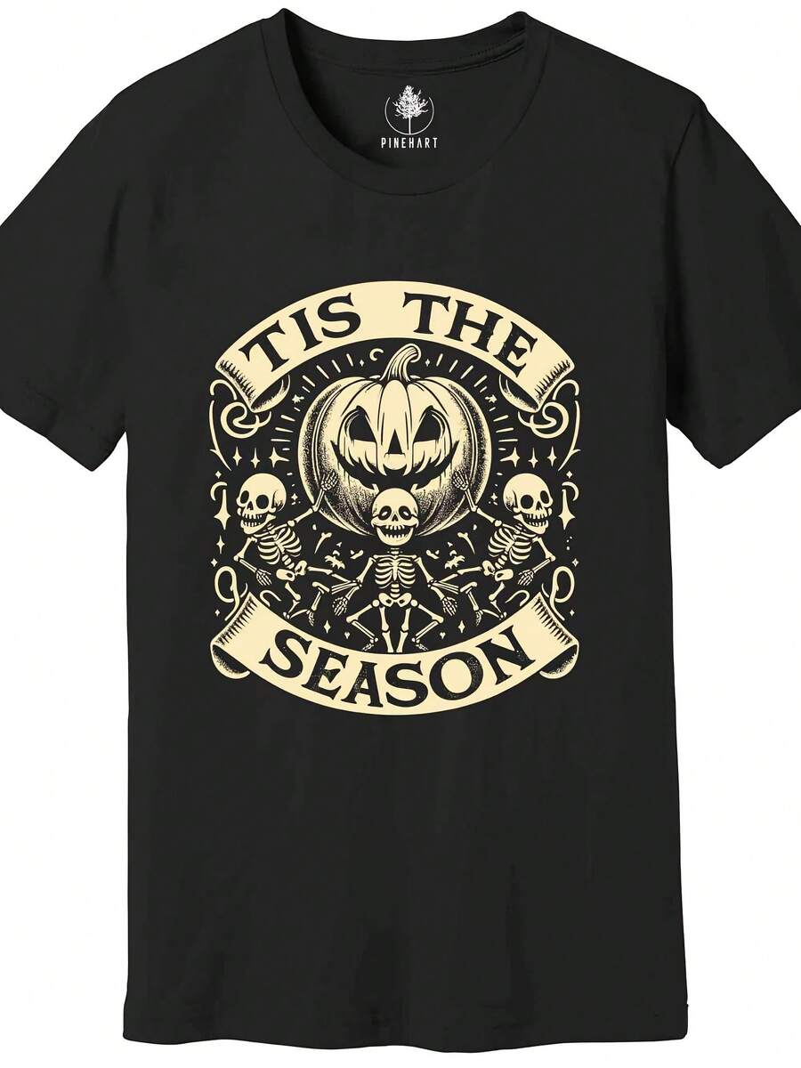 Halloween Tis The Season Shirt Skeleton Shirt - 款式 - 查看 1