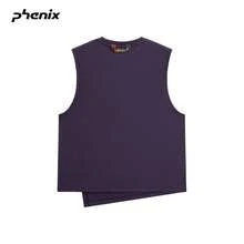 +Phenix Phoenix Women's 2026SS New Outdoor Sun Protection Asymmetrical Sleeveless Knit Tank Top - Mystic Purple - View 5