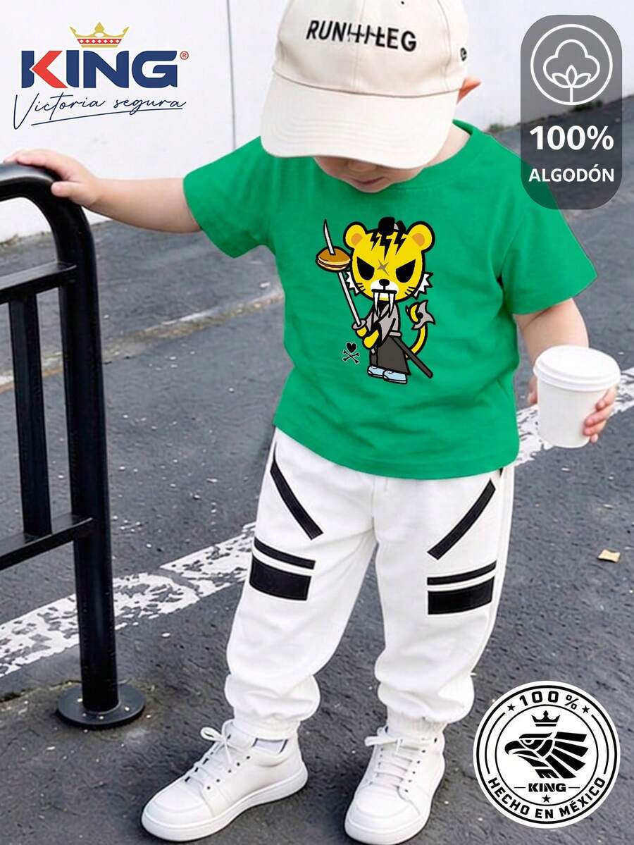 TOKIDOKI Tween Boys T-Shirts - Green - View 1