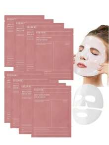 EELHOE 4pcs Bio-Collagen Face Mask Collagen Protein Hydrogel Soft Gel Mask Deep Moisturizing For Women Skin Care Products - Multi-color - View 2