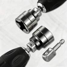 Đầu nối kích ô tô gia đình, đầu chuyển đổi nhanh tiết kiệm sức dày dặn, đầu nối cờ lê điện chịu lực nặng, phụ kiện kích cầm tay tiết kiệm sức, cấu trúc bền bỉ chống mài mòn - A - Xem 3