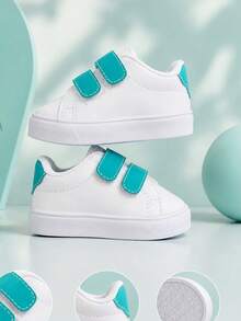 MT Mania de Tenis Tênis Infantil Casual Branco com Verde Água Unissex Fechamento em  Confortável Antiderrapante - Verde - Visão 9